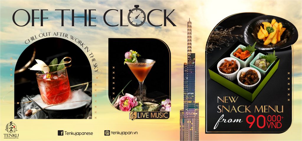 CHILL OUT AFTER WORK IN THE SKY - NEW MENU SNACK FROM 90.000+ VND ...