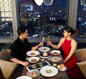 Một buổi hẹn hò tinh tế giữa tầng mây tại Tenku